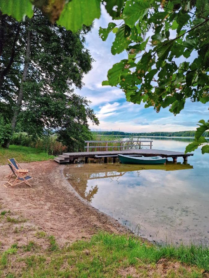 Bobrowa Ostoja Villa Lukta Bagian luar foto