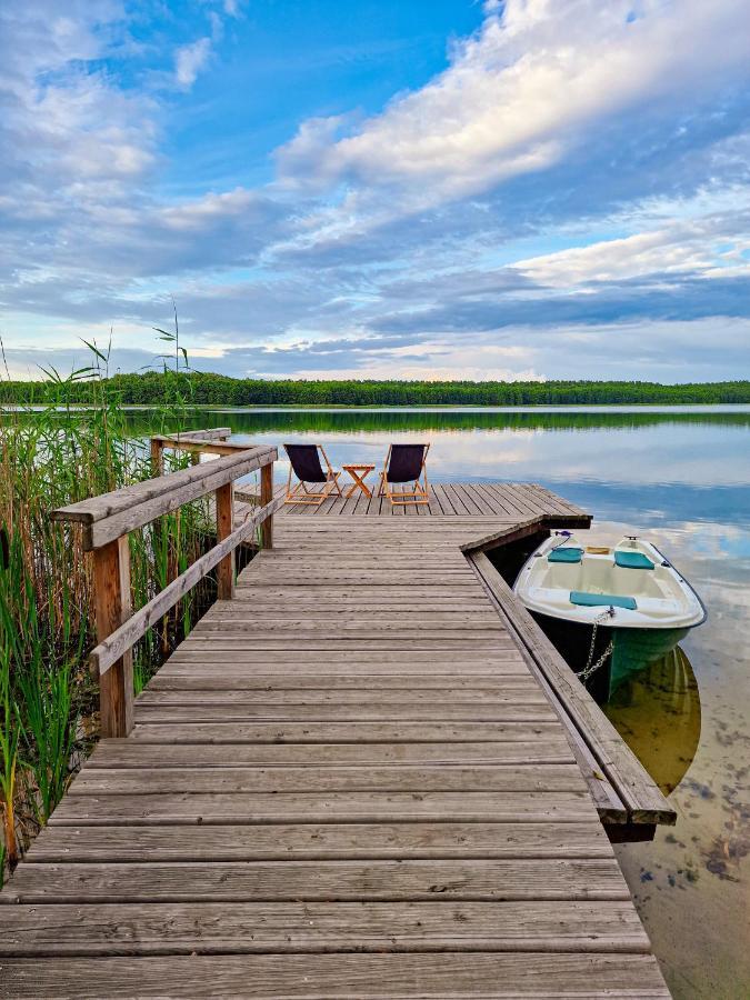 Bobrowa Ostoja Villa Lukta Bagian luar foto