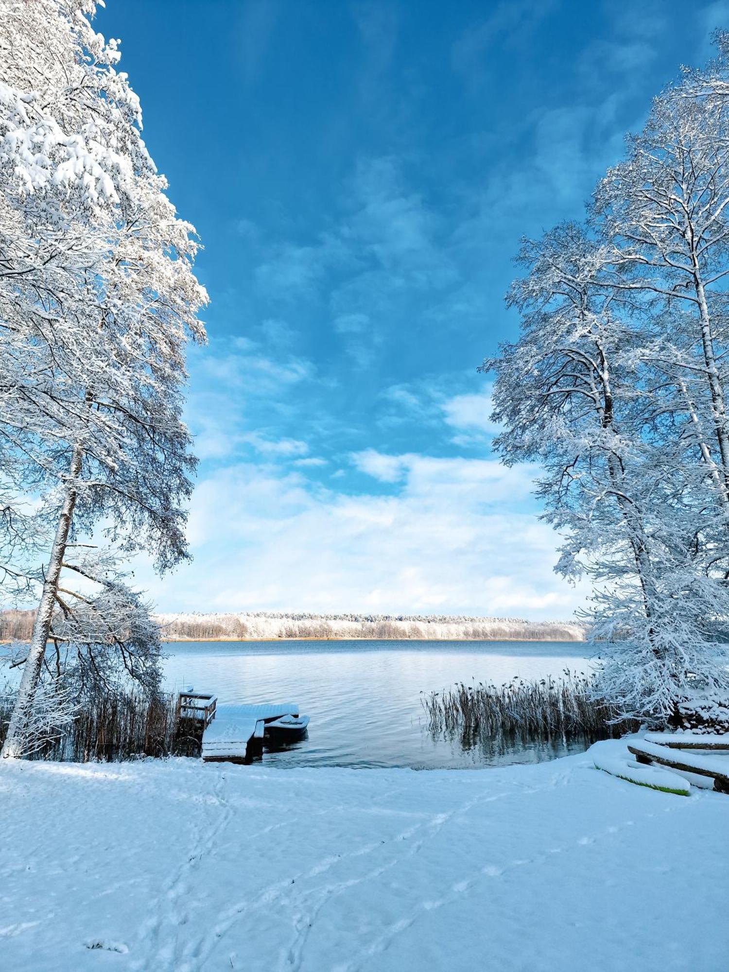 Bobrowa Ostoja Villa Lukta Bagian luar foto