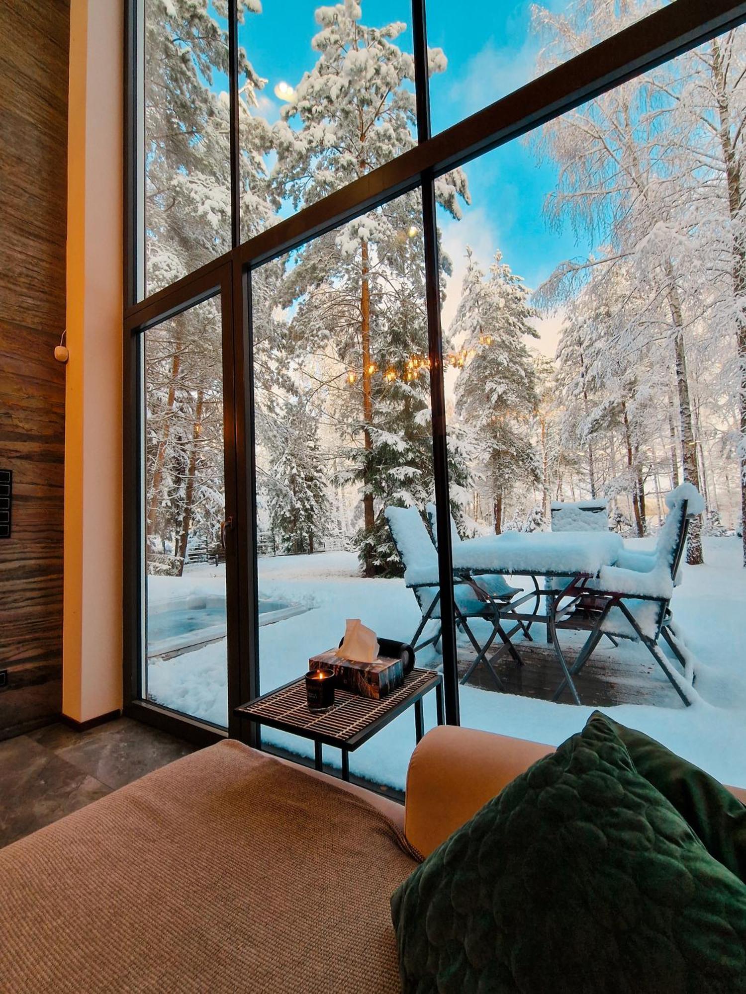 Bobrowa Ostoja Villa Lukta Bagian luar foto